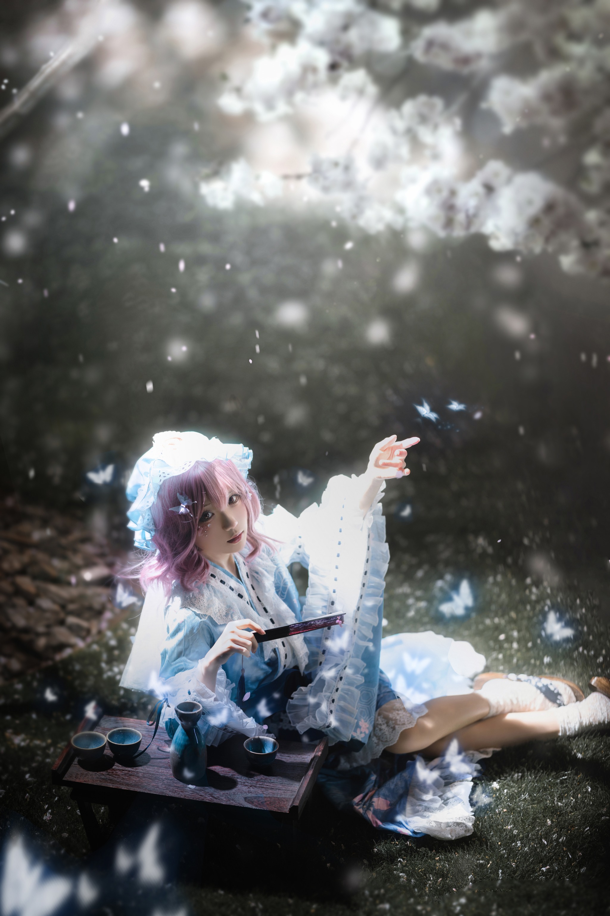 花柒Hana - NO.032 星雨幽幽子[9P]-XikXak